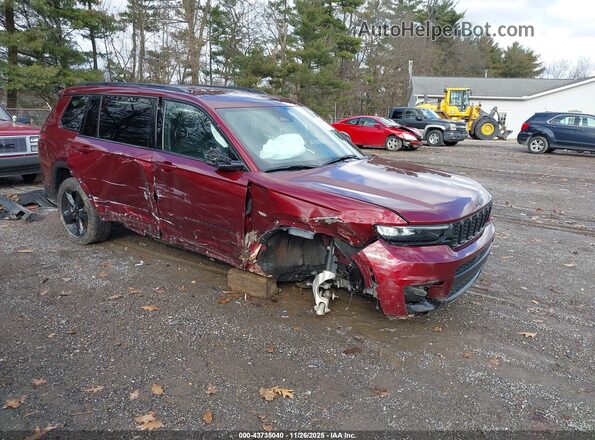 1C4RJKAG5P8729537 2023 JEEP GRAND CHEROKEE L Красный Передняя правая четверть