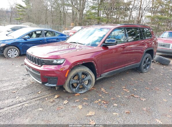 1C4RJKAG5P8729537 2023 JEEP GRAND CHEROKEE L Красный Передняя левая четверть