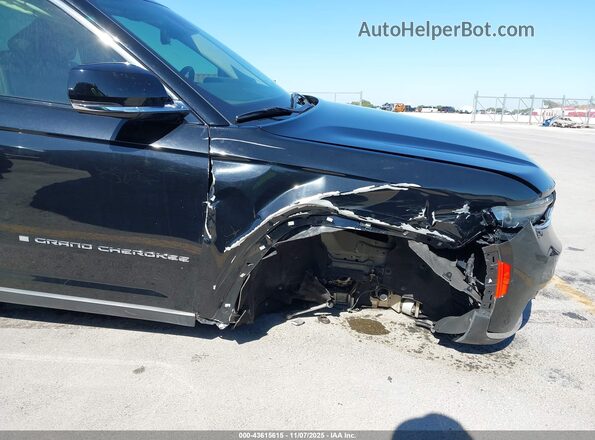1C4RJKBG0M8105817 2021 JEEP GRAND CHEROKEE L Черный Вид спереди