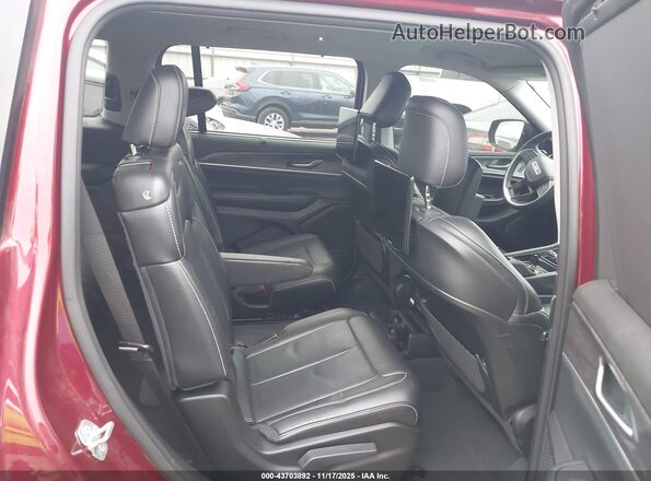 1C4RJKBG0P8738774 2023 JEEP GRAND CHEROKEE L Maroon VIN კოდის სტიკერის ხედი