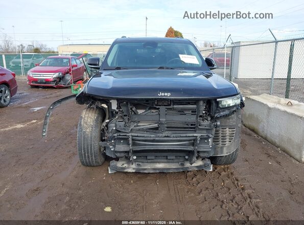 1C4RJKBG1N8629091 2022 JEEP GRAND CHEROKEE L Black Widok z przodu