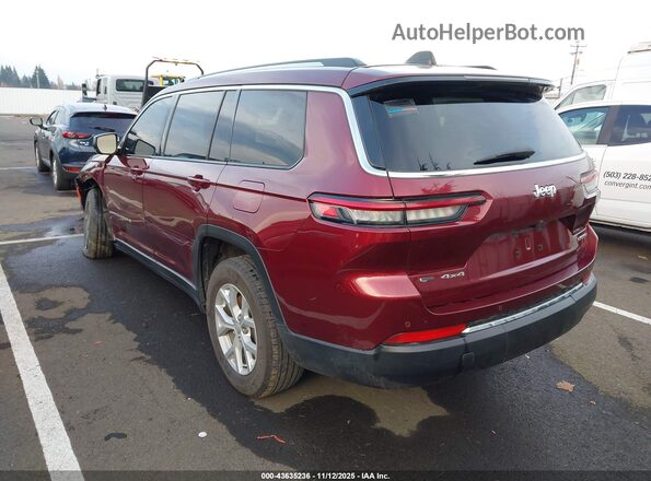 1C4RJKBG3P8769727 2023 JEEP GRAND CHEROKEE L Красный Задняя левая четверть