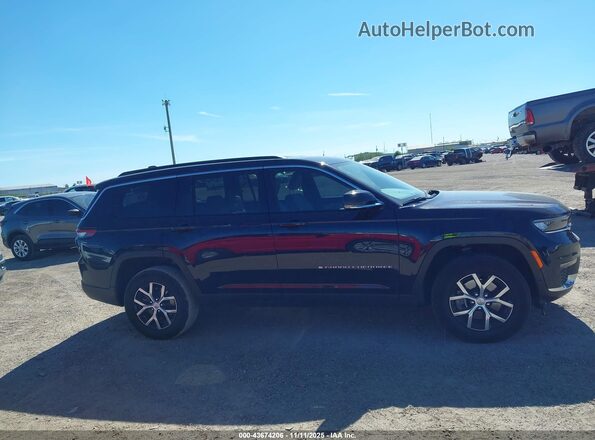 1C4RJKBG5R8609853 2024 JEEP GRAND CHEROKEE L Blue Вид задньої частини салону