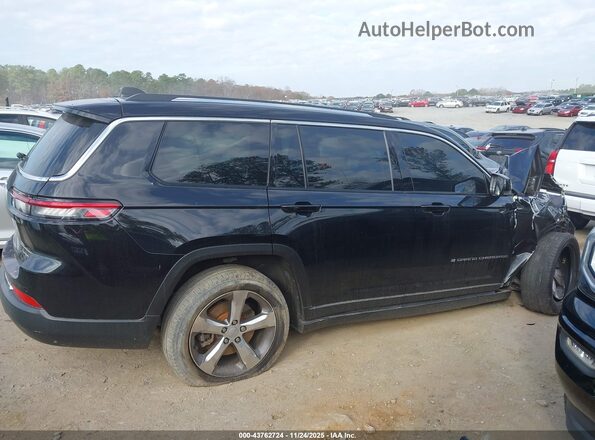 1C4RJKBG9M8128075 2021 JEEP GRAND CHEROKEE L Черный Вид щитка приборов