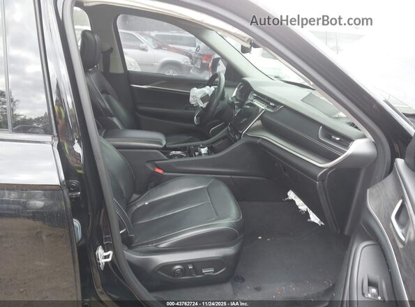 1C4RJKBG9M8128075 2021 JEEP GRAND CHEROKEE L Черный Вид салона спереди