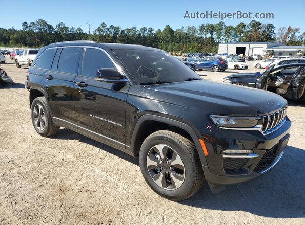 1C4RJYB64PC588692 2023 JEEP GRAND Черный Передняя правая четверть