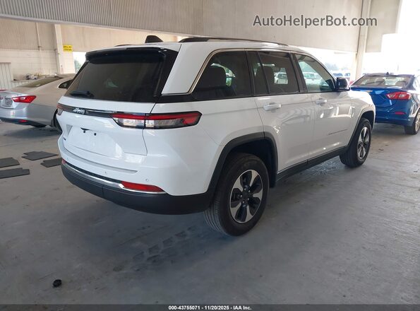 1C4RJYB69PC649812 2023 JEEP GRAND CHEROKEE 4XE Белый Задняя правая четверть