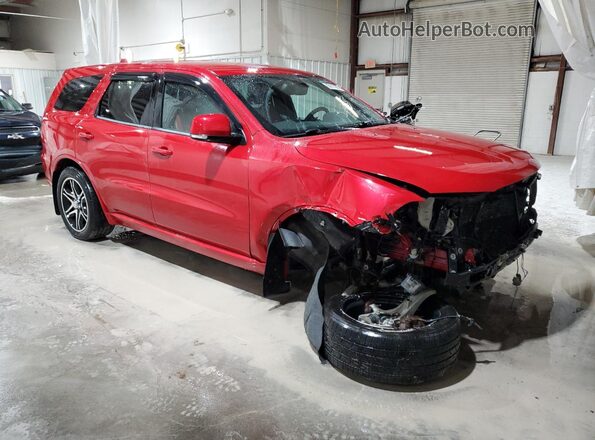 1C4SDHCT4GC446226 2016 DODGE DURANGO Red Przód prawy