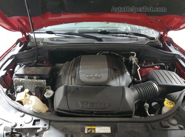 1C4SDHCT4GC446226 2016 DODGE DURANGO Red Widok komory silnika