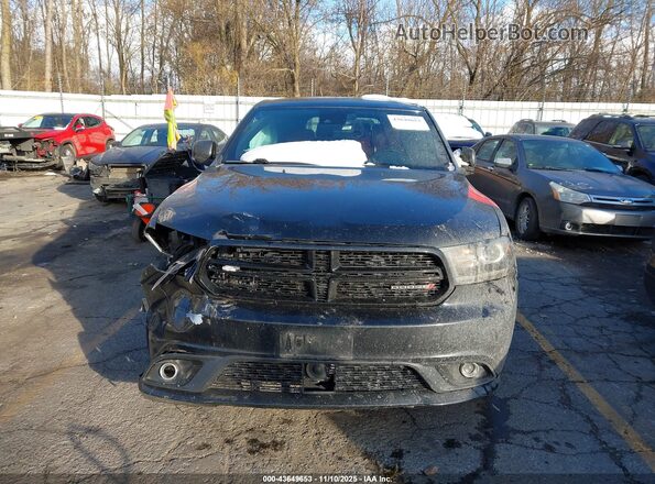 1C4SDJCT0HC666276 2017 DODGE DURANGO Black Widok zestawu wskaźników