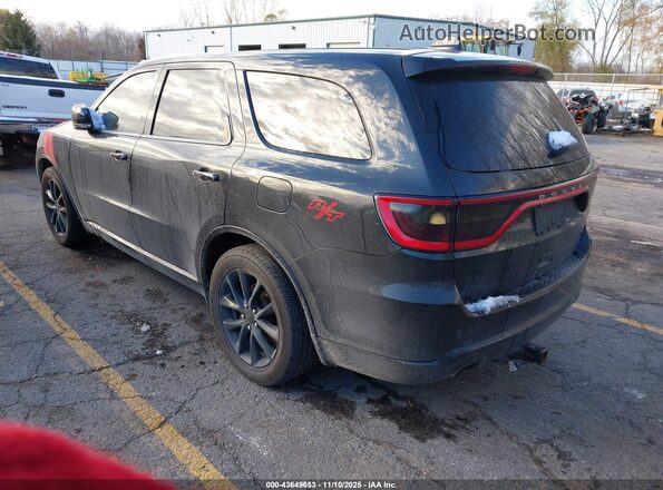 1C4SDJCT0HC666276 2017 DODGE DURANGO Black Tył lewy