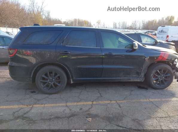 1C4SDJCT0HC666276 2017 DODGE DURANGO Black Widok wnętrza z tyłu