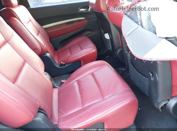 1C4SDJCT0HC666276 2017 DODGE DURANGO Black Widok naklejki z numerem VIN