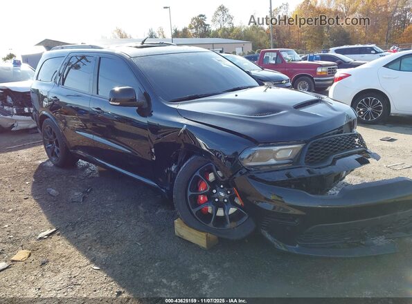 1C4SDJCT0PC583672 2023 DODGE DURANGO Black Przód prawy