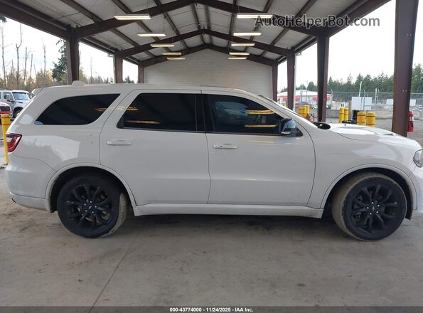 1C4SDJCT1KC633732 2019 DODGE DURANGO Белый Вид задней части салона