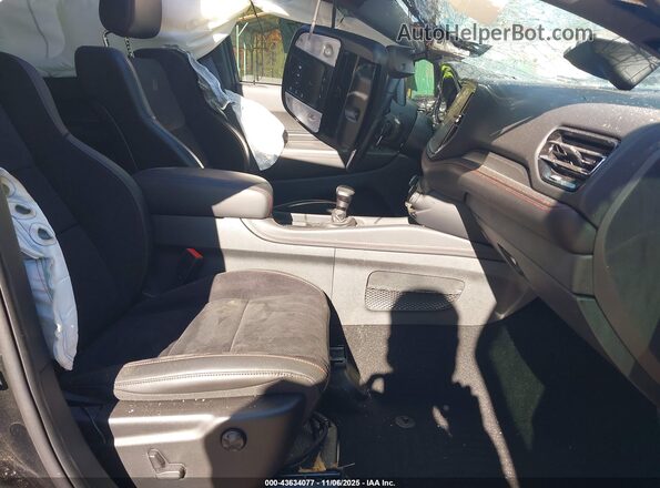 1C4SDJCT2RC138871 2024 DODGE DURANGO Черный Вид салона спереди