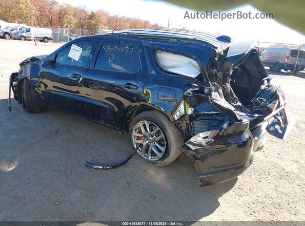 1C4SDJCT2RC138871 2024 DODGE DURANGO Черный Задняя левая четверть