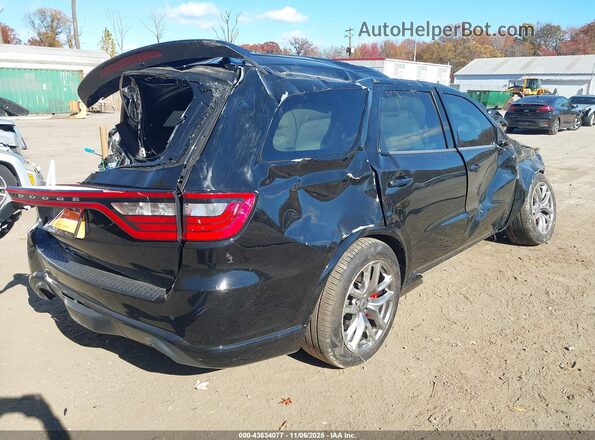 1C4SDJCT2RC138871 2024 DODGE DURANGO Черный Задняя правая четверть