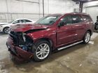 2024 Dodge Durango R/t Maroon vin: 1C4SDJCT4RC175436