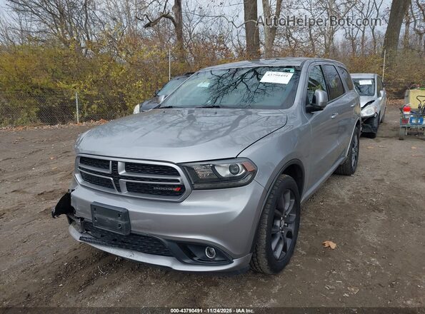 1C4SDJCT7HC615471 2017 DODGE DURANGO Серебряный Передняя левая четверть