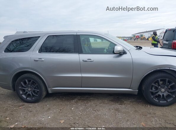 1C4SDJCT7HC615471 2017 DODGE DURANGO Серебряный Вид задней части салона