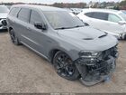 2022 Dodge Durango R/t Awd Gray vin: 1C4SDJCT7NC222680