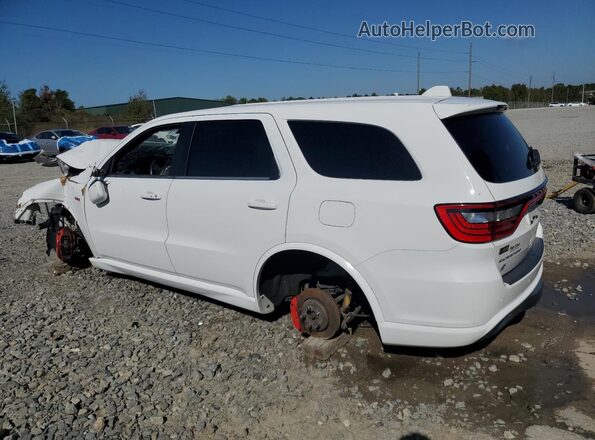 1C4SDJGJ5JC213544 2018 DODGE DURANGO Белый Задняя левая четверть
