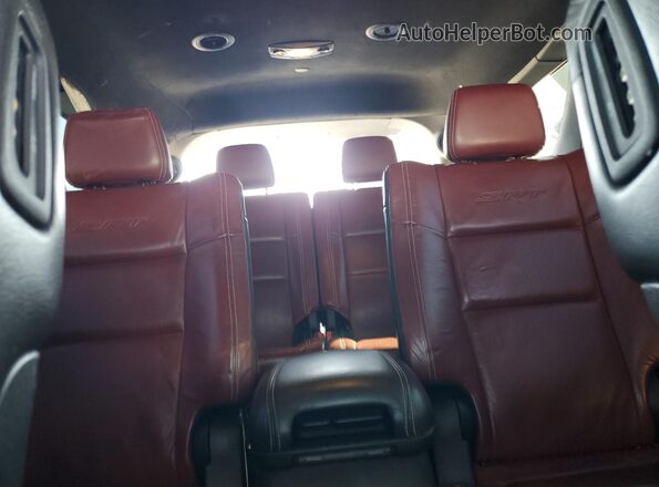 1C4SDJGJ5JC213544 2018 DODGE DURANGO Белый Вид задних сидений