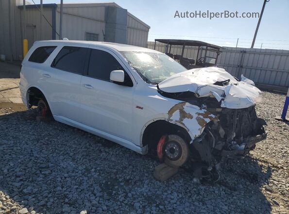 1C4SDJGJ5JC213544 2018 DODGE DURANGO Белый Передняя правая четверть