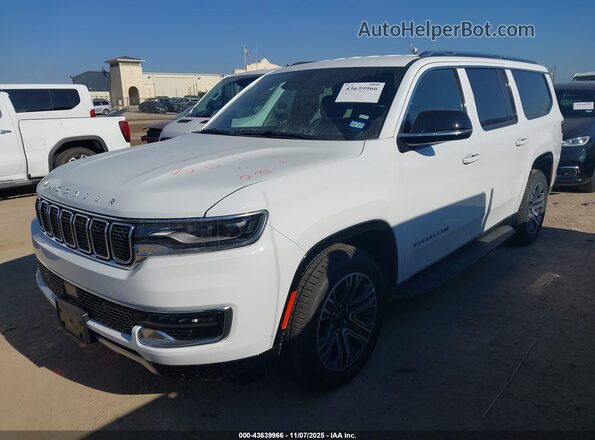 1C4SJSBP6SS527494 2025 JEEP WAGONEER L White Przód lewy