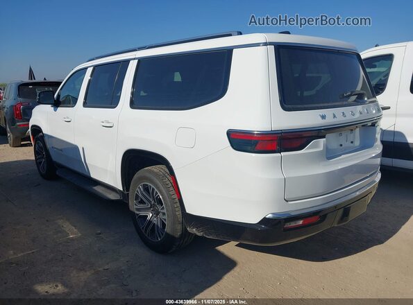 1C4SJSBP6SS527494 2025 JEEP WAGONEER L White Tył lewy