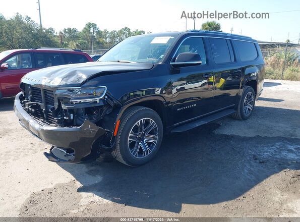 1C4SJSBP7SS516908 2025 JEEP WAGONEER L Черный Передняя левая четверть