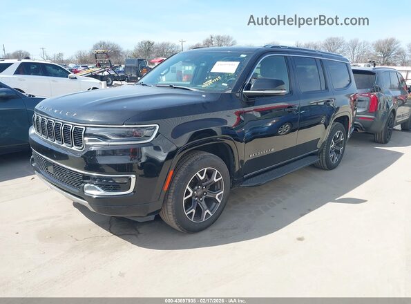 1C4SJUDPXPS505840 2023 JEEP WAGONEER Black Vista tres cuartos delantera izquierda