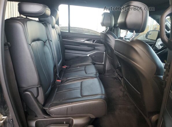 1C4SJVAP0PS562719 2023 JEEP WAGONEER Black Widok wnętrza z tyłu