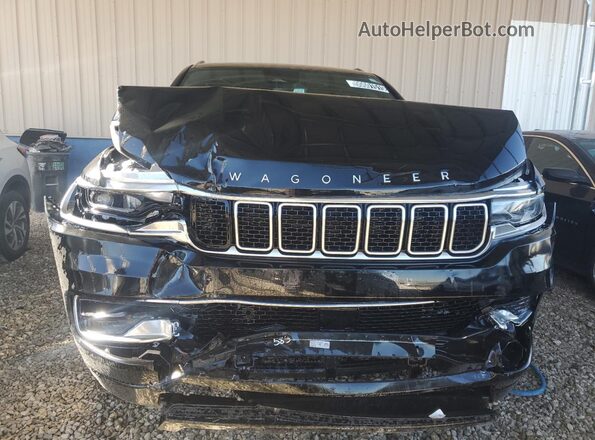 1C4SJVAP0PS562719 2023 JEEP WAGONEER Black Widok wnętrza 360 stopni