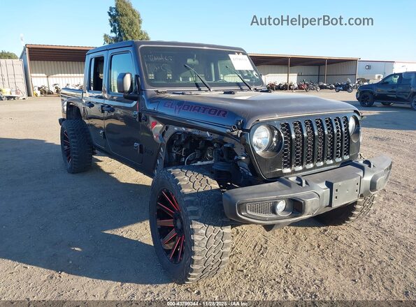 1C6HJTAG1ML552552 2021 JEEP GLADIATOR Серый Вид спереди