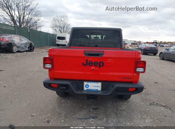 1C6HJTAG3ML533338 2021 JEEP GLADIATOR Красный 