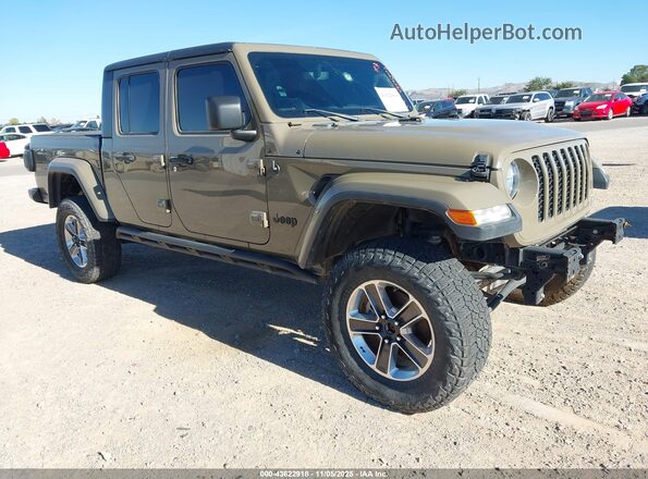 1C6HJTAG4LL201441 2020 JEEP GLADIATOR Brown Передня права чверть