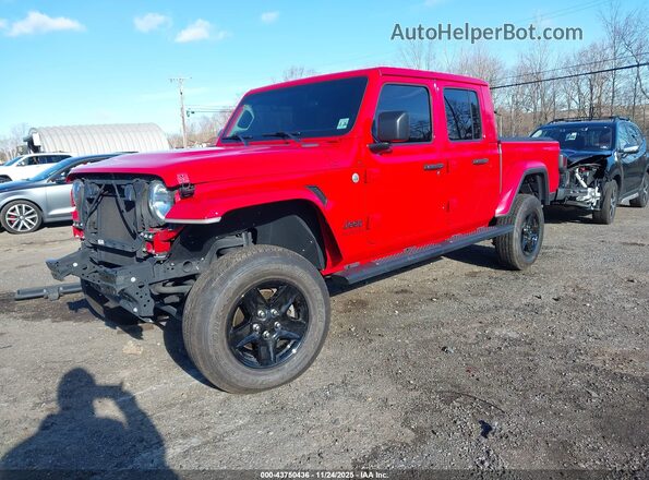 1C6HJTAG4ML539083 2021 JEEP GLADIATOR Orange Առջևի ձախ երեք քառորդ տեսարան