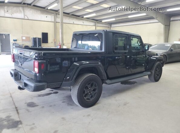 1C6HJTAG4ML592186 2021 JEEP GLADIATOR Черный Задняя правая четверть
