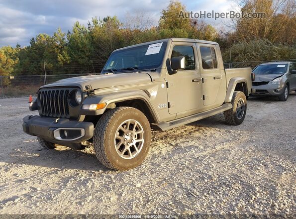 1C6HJTFG9ML574372 2021 JEEP GLADIATOR Серый Передняя левая четверть