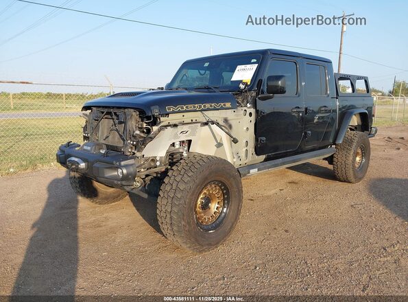 1C6JJTEG9RL106958 2024 JEEP GLADIATOR Черный Передняя левая четверть