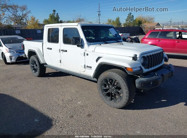 1C6PJTAG1SL503540 2025 JEEP GLADIATOR Белый Передняя правая четверть