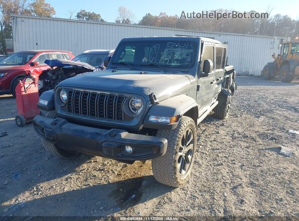 1C6PJTAG4SL504679 2025 JEEP GLADIATOR Бирюзовый Передняя левая четверть