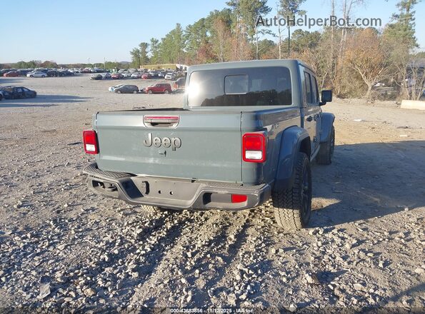 1C6PJTAG4SL504679 2025 JEEP GLADIATOR Бирюзовый Задняя правая четверть
