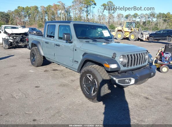 1C6PJTAG5SL519661 2025 JEEP GLADIATOR Серый Передняя правая четверть