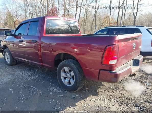1C6RR7FT3JS135266 2018 RAM 1500 Бордовый Задняя левая четверть