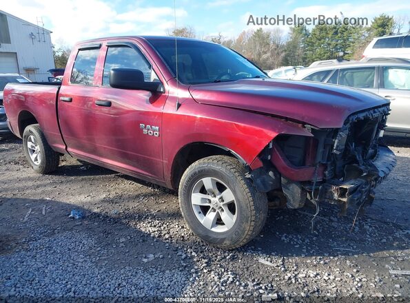 1C6RR7FT3JS135266 2018 RAM 1500 Бордовый Передняя правая четверть