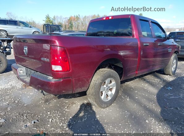 1C6RR7FT3JS135266 2018 RAM 1500 Бордовый Задняя правая четверть