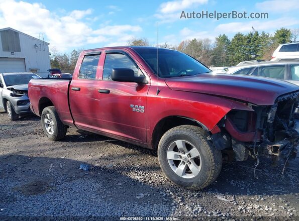 1C6RR7FT3JS135266 2018 RAM 1500 Бордовый Вид задней части салона